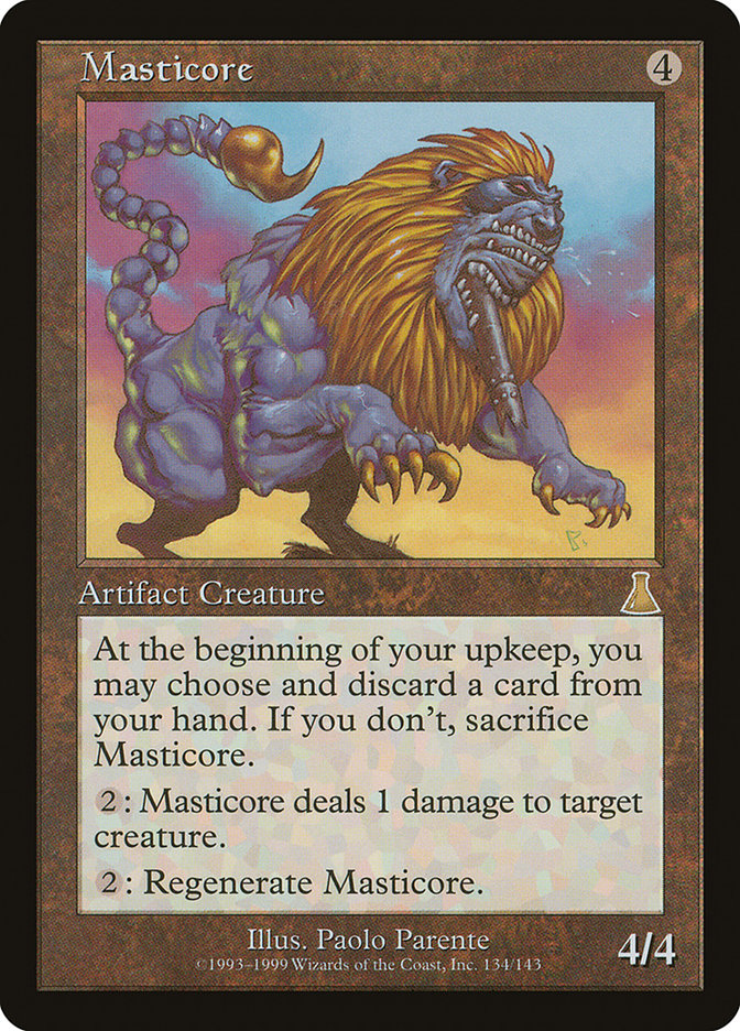 Masticore (134) [Urza's Destiny] | Odin's Place