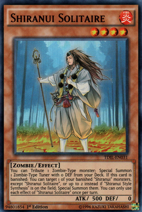 Shiranui Solitaire [TDIL-EN031] Ultra Rare | Odin's Place