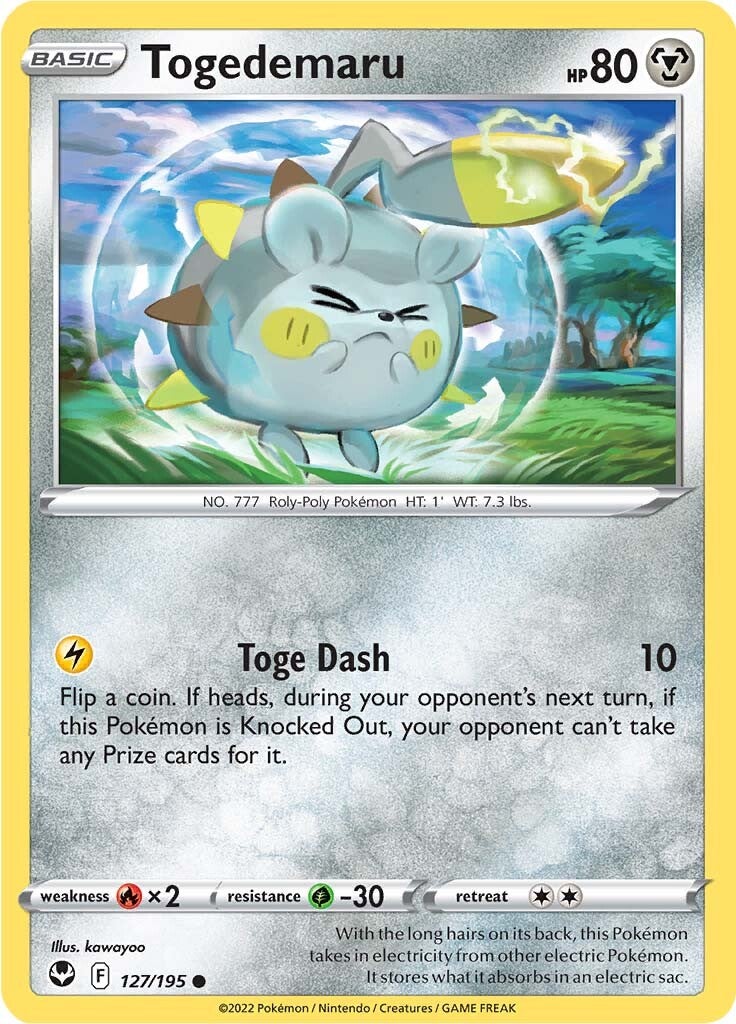 Togedemaru (127/195) [Sword & Shield: Silver Tempest] | Odin's Place