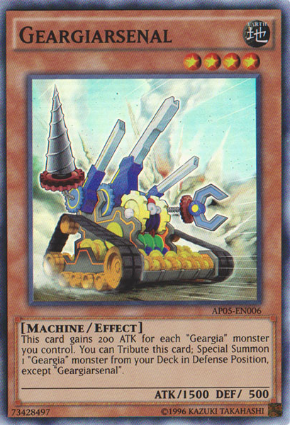 Geargiarsenal [AP05-EN006] Super Rare | Odin's Place
