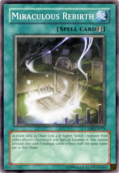 Miraculous Rebirth [CP08-EN019] Common | Odin's Place