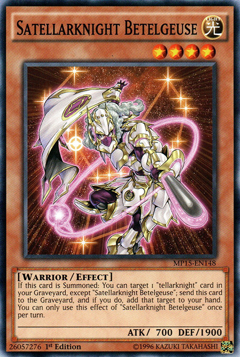 Satellarknight Betelgeuse [MP15-EN148] Common | Odin's Place