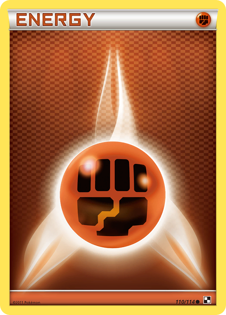 Fighting Energy (110/114) [Black & White: Base Set] | Odin's Place