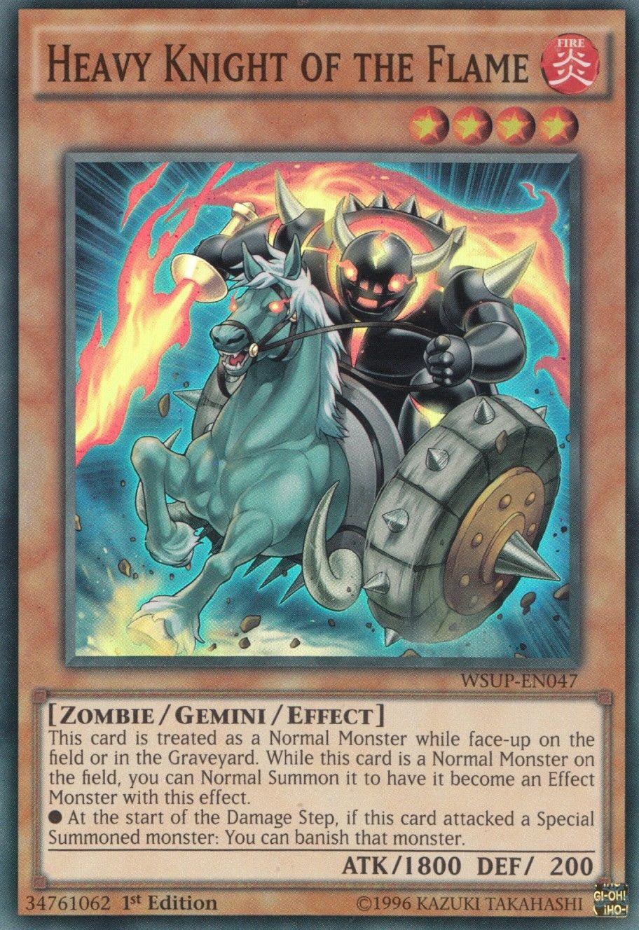 Heavy Knight of the Flame [WSUP-EN047] Super Rare | Odin's Place