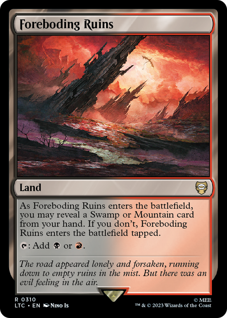 Foreboding Ruins [The Lord of the Rings: Tales of Middle-Earth Commander] | Odin's Place