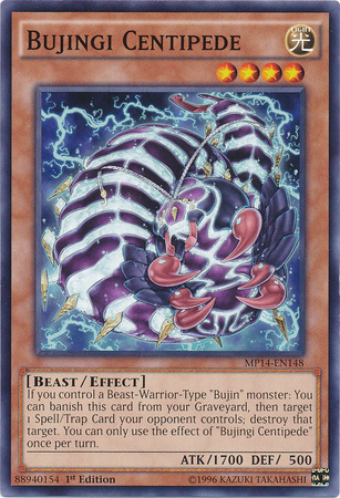 Bujingi Centipede [MP14-EN148] Common | Odin's Place