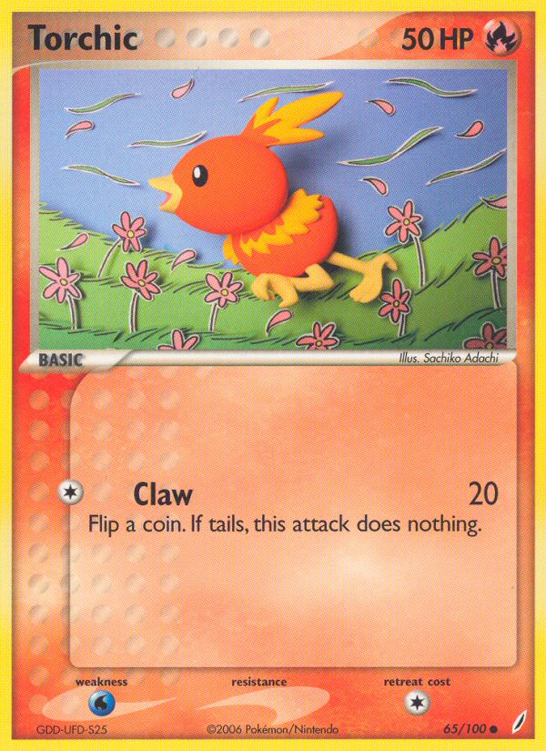 Torchic (65/100) [EX: Crystal Guardians] | Odin's Place