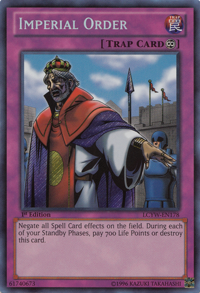 Imperial Order [LCYW-EN178] Secret Rare | Odin's Place