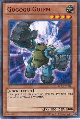 Gogogo Golem (Red) [DL15-EN010] Rare | Odin's Place