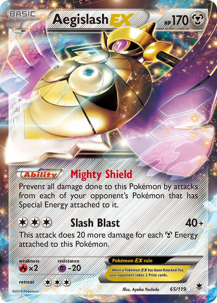 Aegislash EX (65/119) [XY: Phantom Forces] | Odin's Place