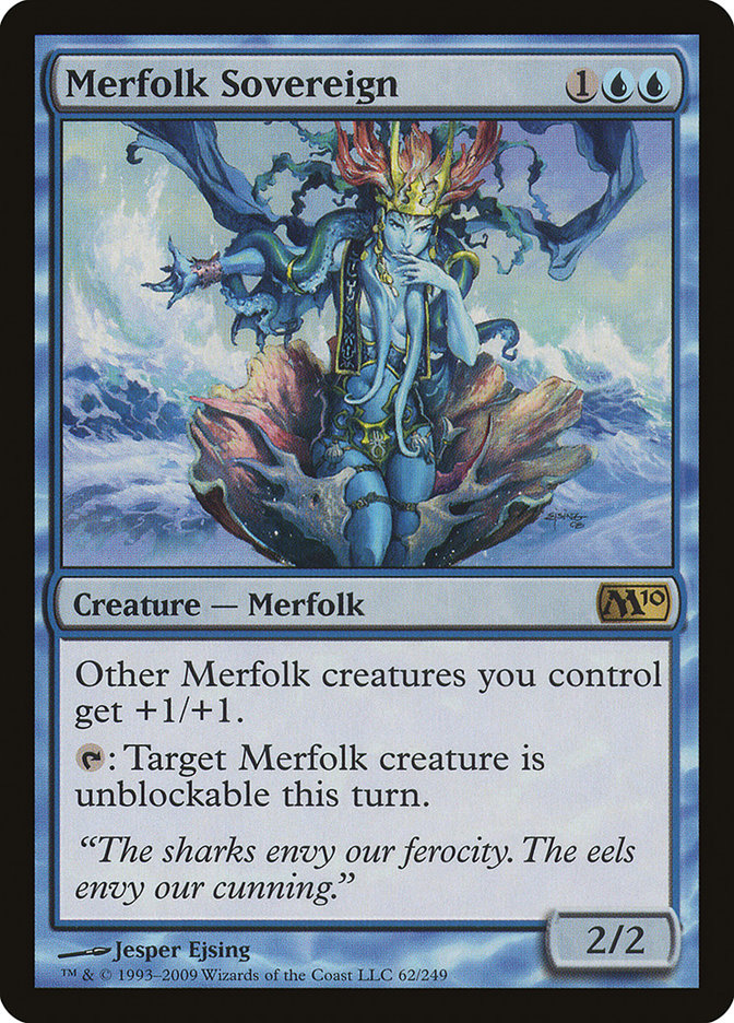 Merfolk Sovereign (62) [Magic 2010] | Odin's Place