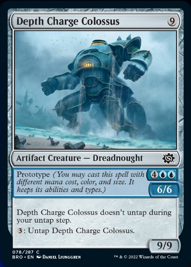 Depth Charge Colossus [The Brothers' War] | Odin's Place