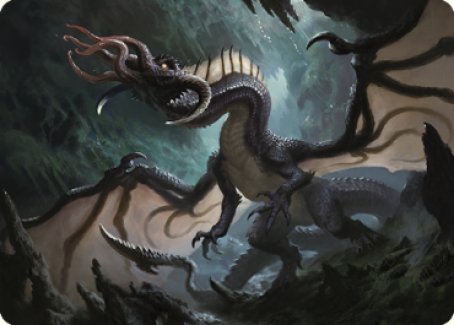 Brainstealer Dragon Art Card [Commander Legends: Battle for Baldur's Gate Art Series] | Odin's Place