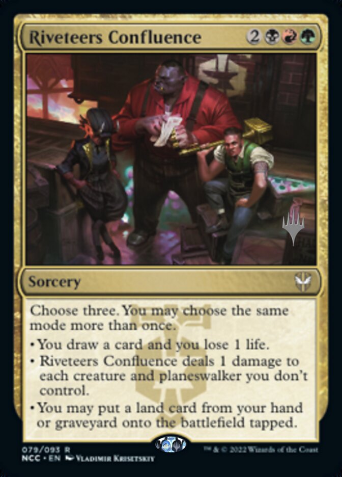 Riveteers Confluence (Promo Pack) [Streets of New Capenna Commander Promos] | Odin's Place