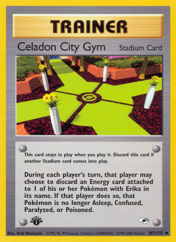 Celadon City Gym (107/132) [Gym Heroes 1st Edition] | Odin's Place