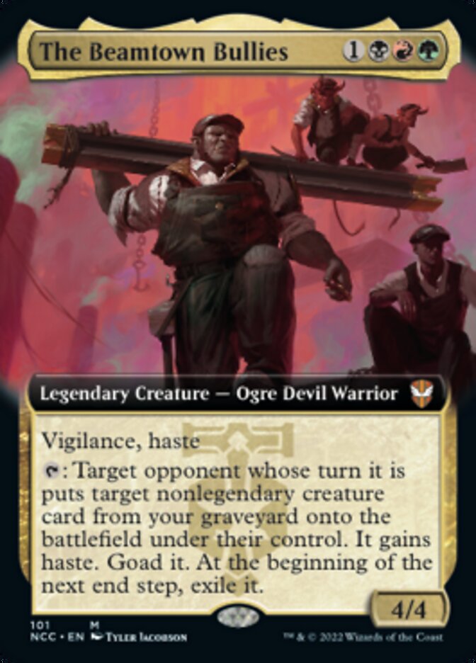 The Beamtown Bullies (Extended Art) [Streets of New Capenna Commander] | Odin's Place