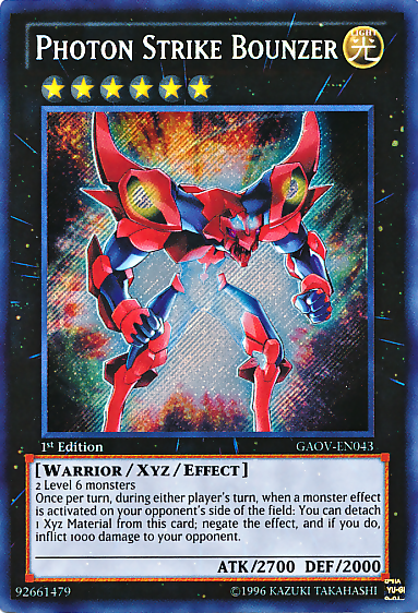 Photon Strike Bounzer [GAOV-EN043] Secret Rare | Odin's Place