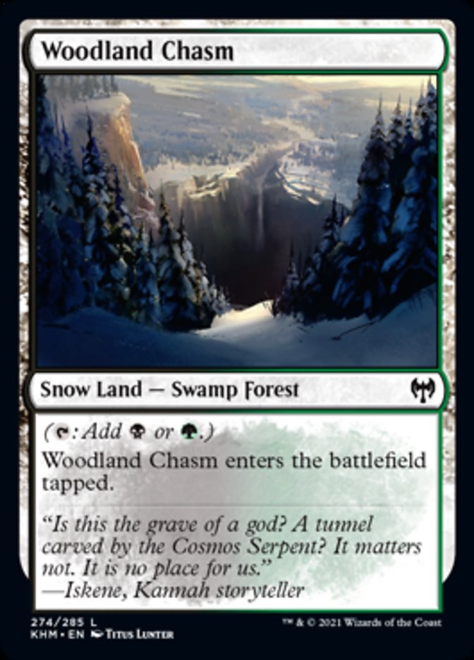 Woodland Chasm [Kaldheim] | Odin's Place