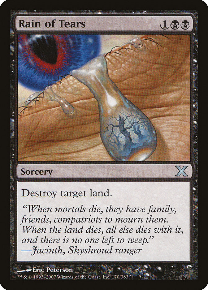Rain of Tears (170) [Tenth Edition] | Odin's Place