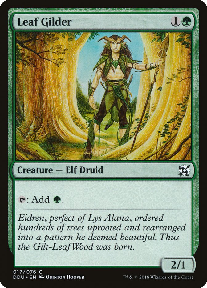Leaf Gilder (17) [Duel Decks: Elves vs. Inventors] | Odin's Place