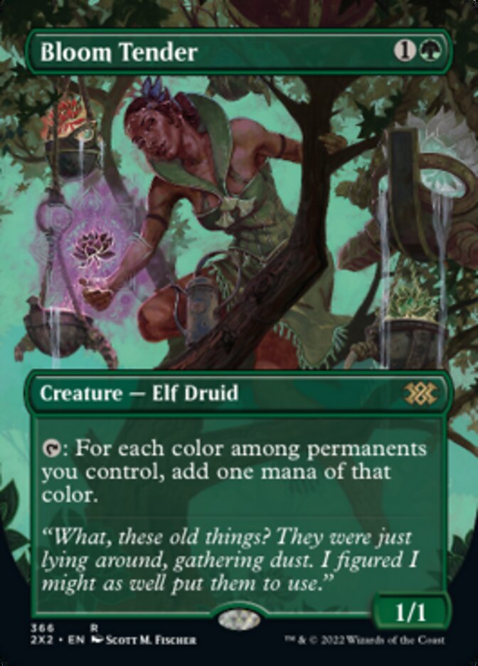 Bloom Tender (Borderless Alternate Art) [Double Masters 2022] | Odin's Place