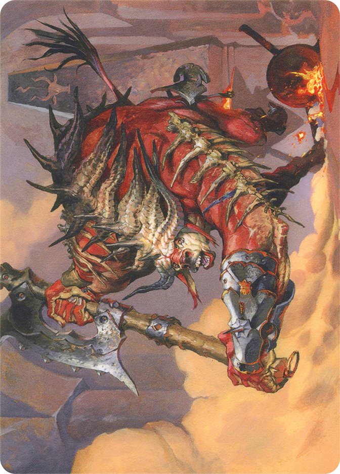 Spinehorn Minotaur // Spinehorn Minotaur [Modern Horizons Art Series] | Odin's Place