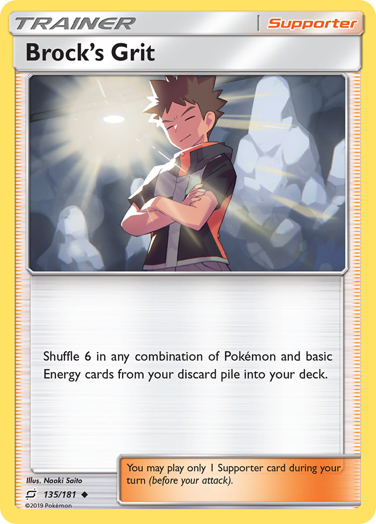 Brock's Grit (135/181) [Sun & Moon: Team Up] | Odin's Place