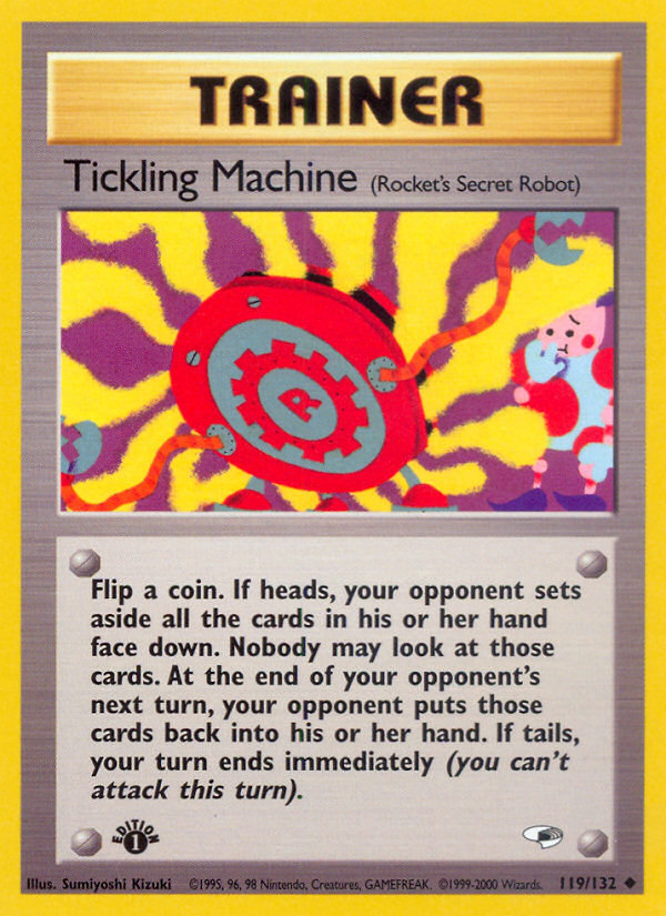 Tickling Machine (119/132) [Gym Heroes 1st Edition] | Odin's Place