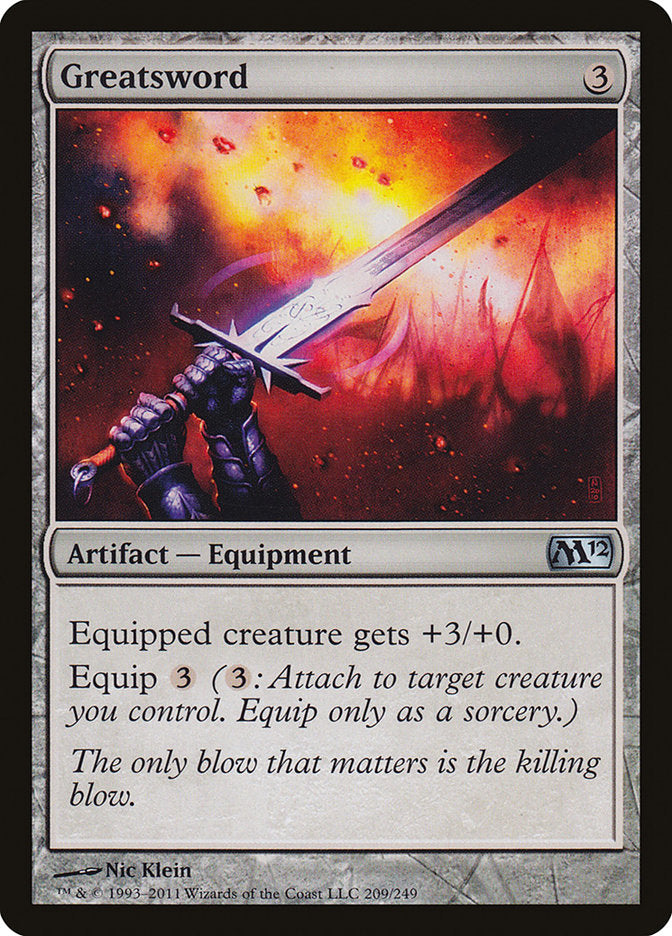 Greatsword (209) [Magic 2012] | Odin's Place