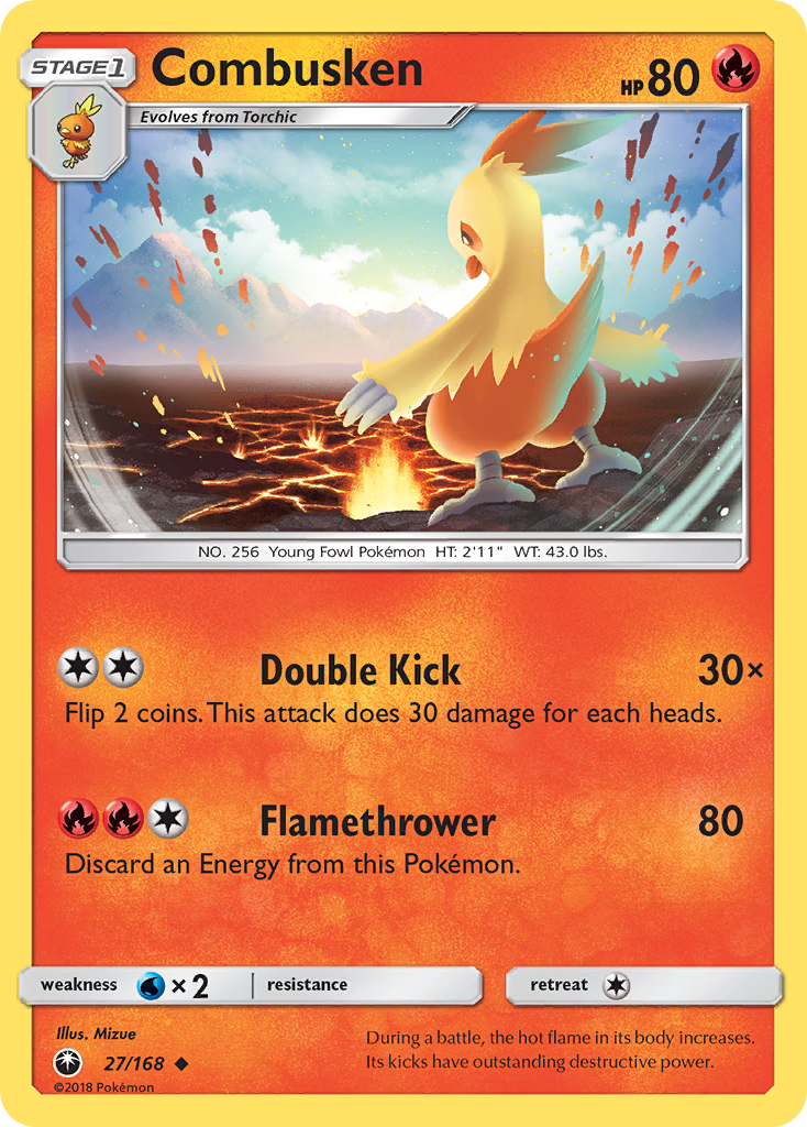 Combusken (27/168) [Sun & Moon: Celestial Storm] | Odin's Place