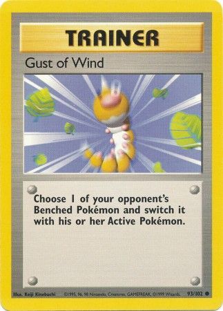 Gust of Wind (93/102) [Base Set Unlimited] | Odin's Place