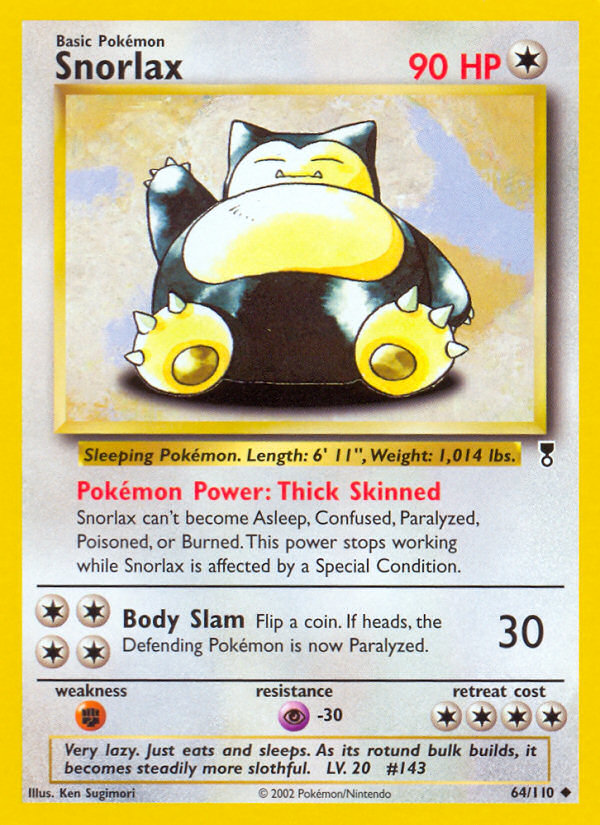 Snorlax (64/110) [Legendary Collection] | Odin's Place