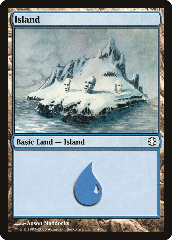 Island (374) [Coldsnap Theme Decks] | Odin's Place