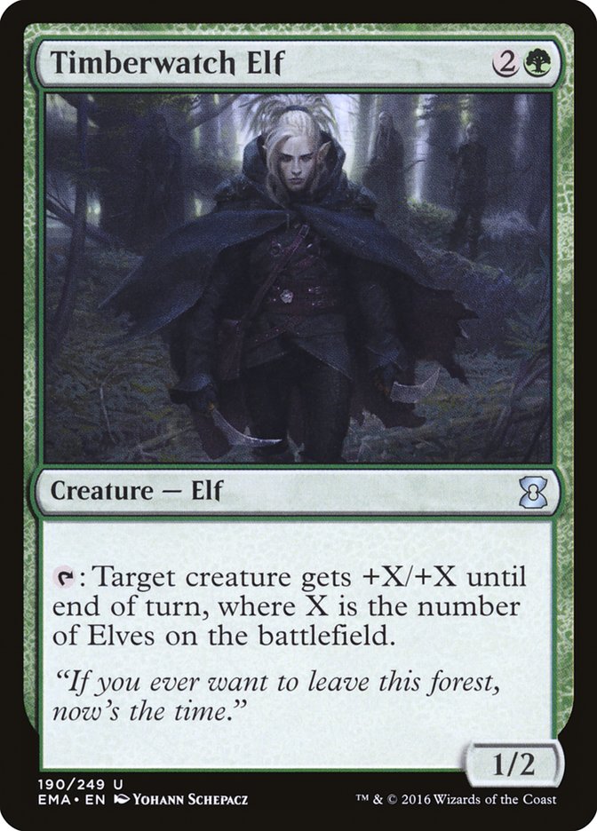 Timberwatch Elf (190) [Eternal Masters] | Odin's Place