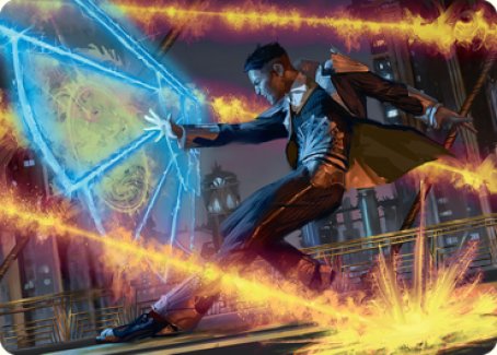 Wingshield Agent Art Card [Streets of New Capenna Art Series] | Odin's Place