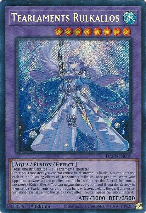 Tearlaments Rulkallos [DABL-EN039] Secret Rare | Odin's Place