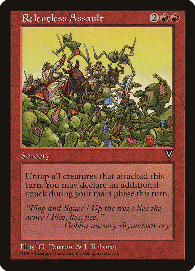 Relentless Assault (91) [Visions] | Odin's Place