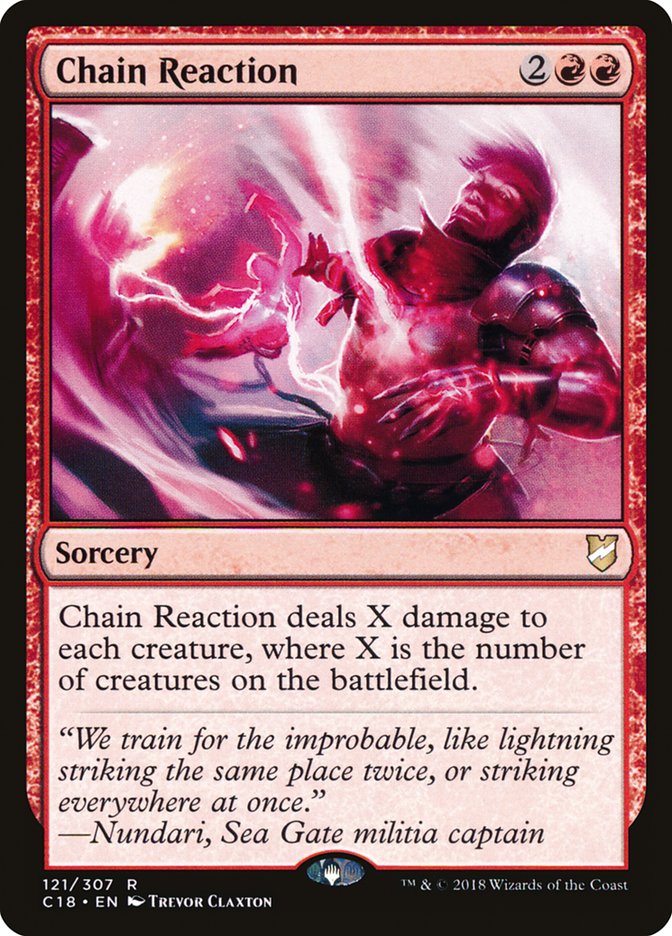 Chain Reaction (121) [Commander 2018] | Odin's Place