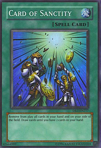 Card of Sanctity [DR3-EN217] Super Rare | Odin's Place