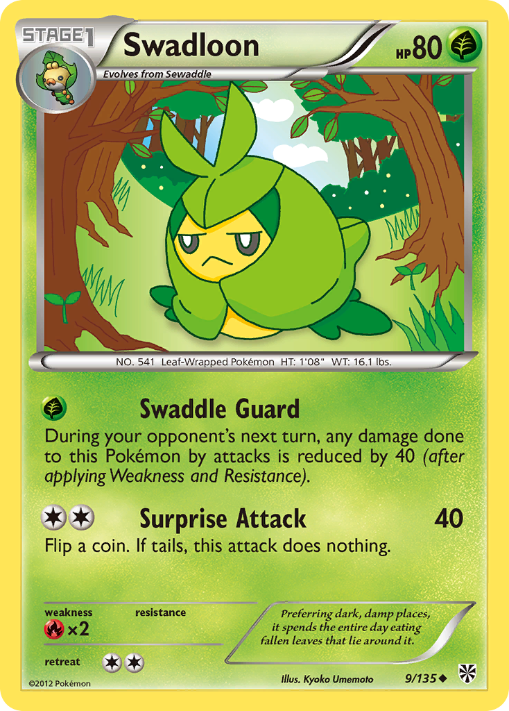 Swadloon (9/135) [Black & White: Plasma Storm] | Odin's Place