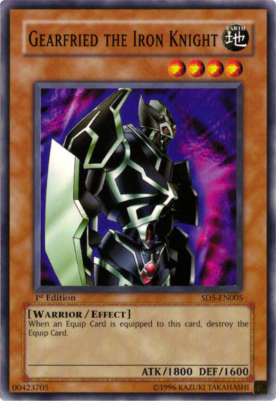 Gearfried the Iron Knight [SD5-EN005] Common | Odin's Place