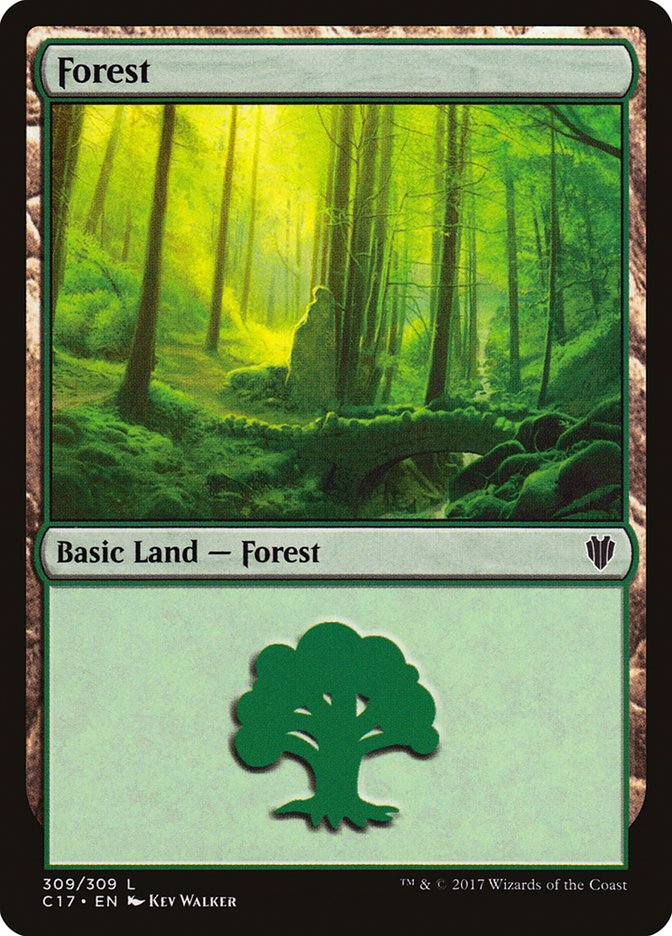 Forest (309) [Commander 2017] | Odin's Place