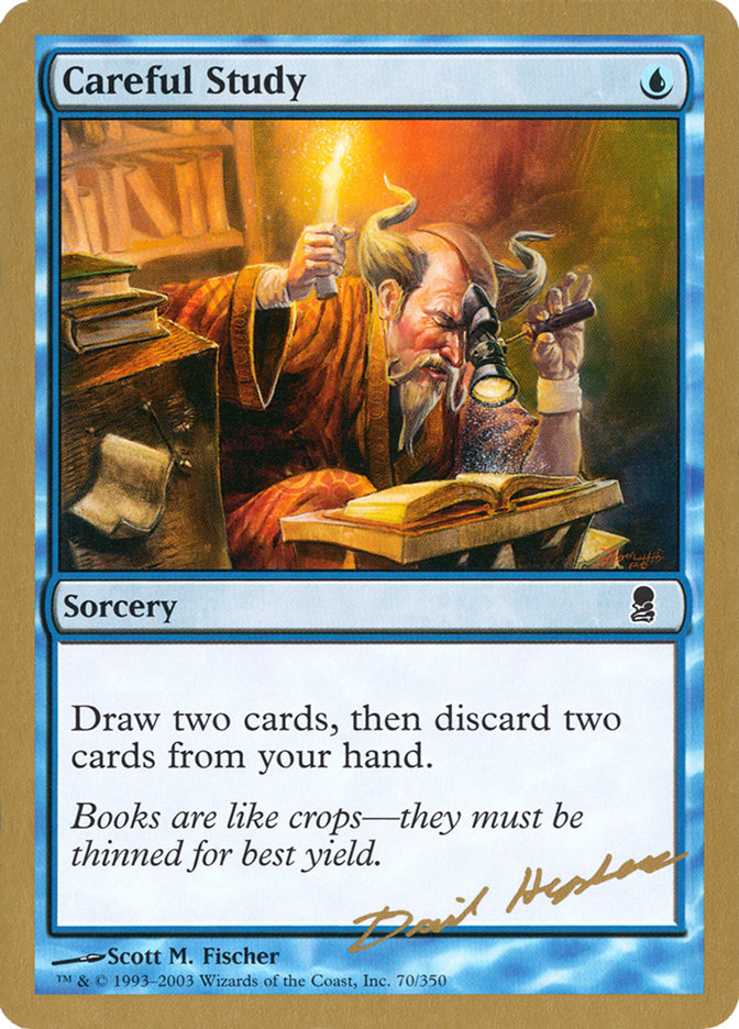Careful Study (Dave Humpherys) [World Championship Decks 2003] | Odin's Place