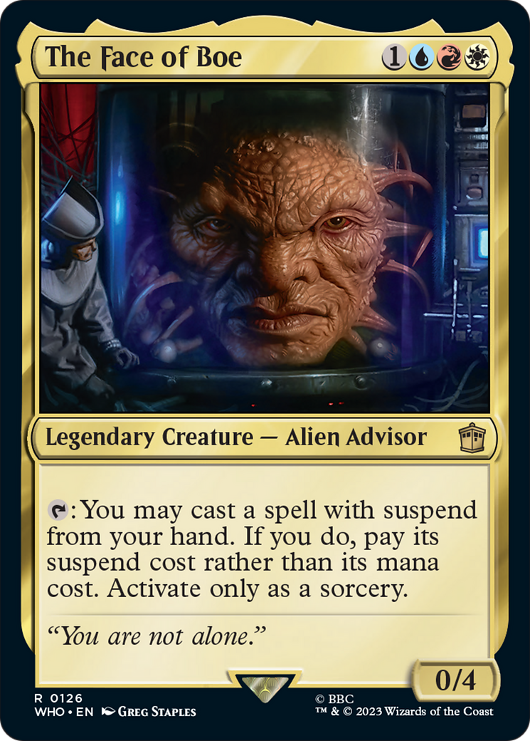 The Face of Boe [Doctor Who] | Odin's Place
