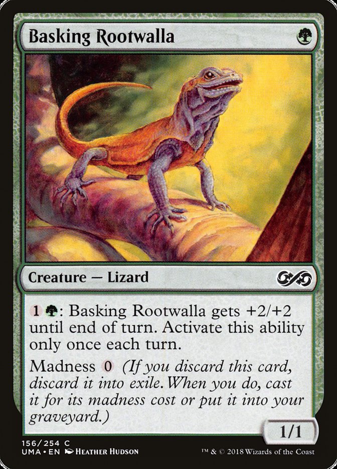 Basking Rootwalla (156) [Ultimate Masters] | Odin's Place