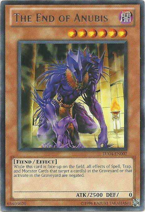 The End of Anubis [TU04-EN007] Rare | Odin's Place