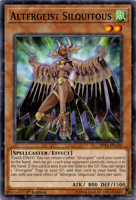 Altergeist Silquitous [SP18-EN030] Starfoil Rare | Odin's Place