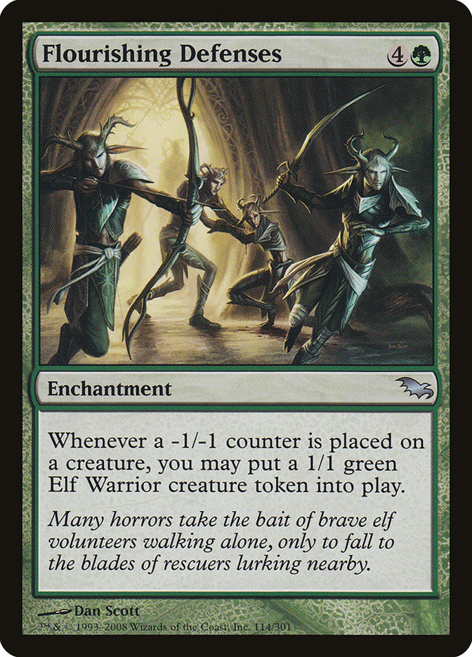Flourishing Defenses (114) [Shadowmoor] | Odin's Place