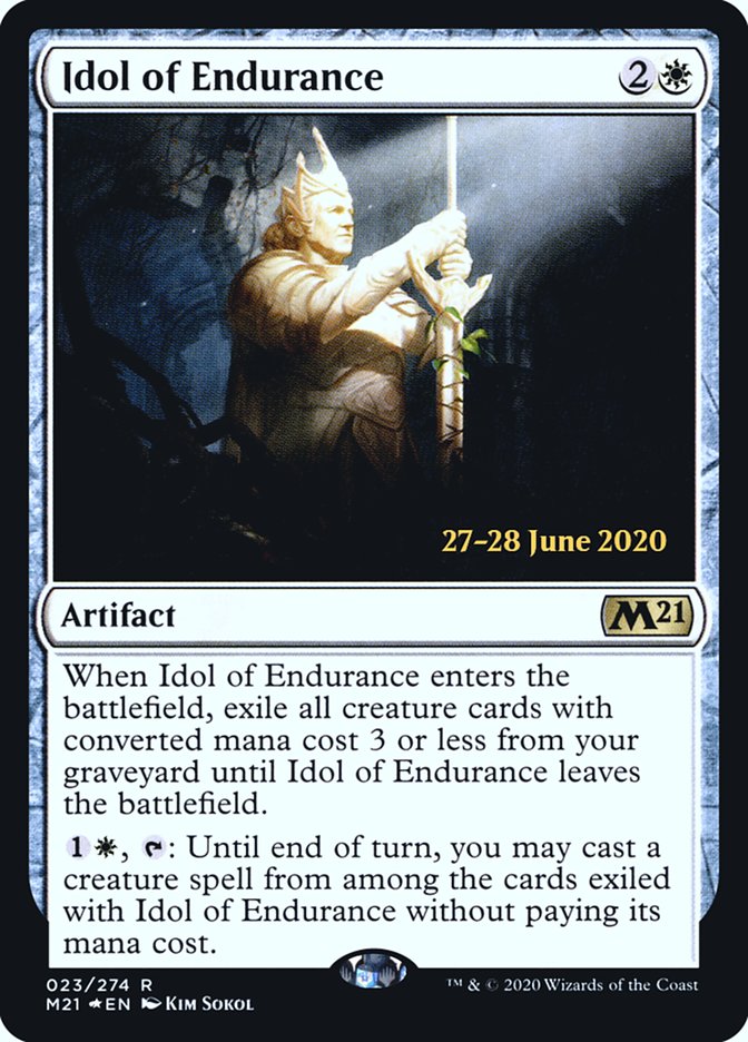 Idol of Endurance [Core Set 2021 Prerelease Promos] | Odin's Place