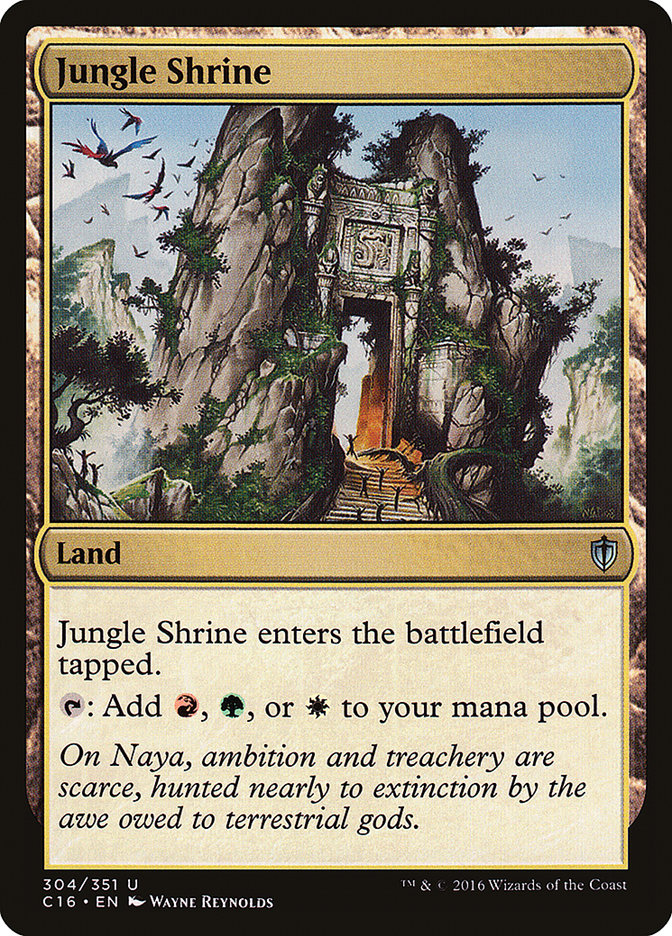 Jungle Shrine (304) [Commander 2016] | Odin's Place